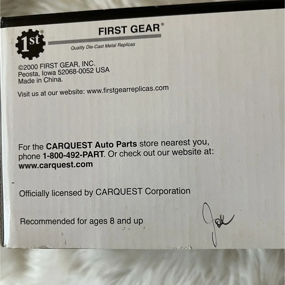2000 Paul Romine Car Quest First Gear Top Fuel‎ Dragster Diecast NOS